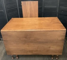 Willett Solid Lancaster County Maple Drop Leaf Table Gateleg W/Leaf 86" X 42" EX