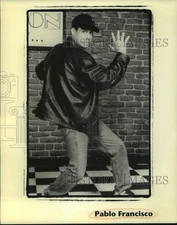 Press Photo Entertainer Pablo Francisco - sap05115