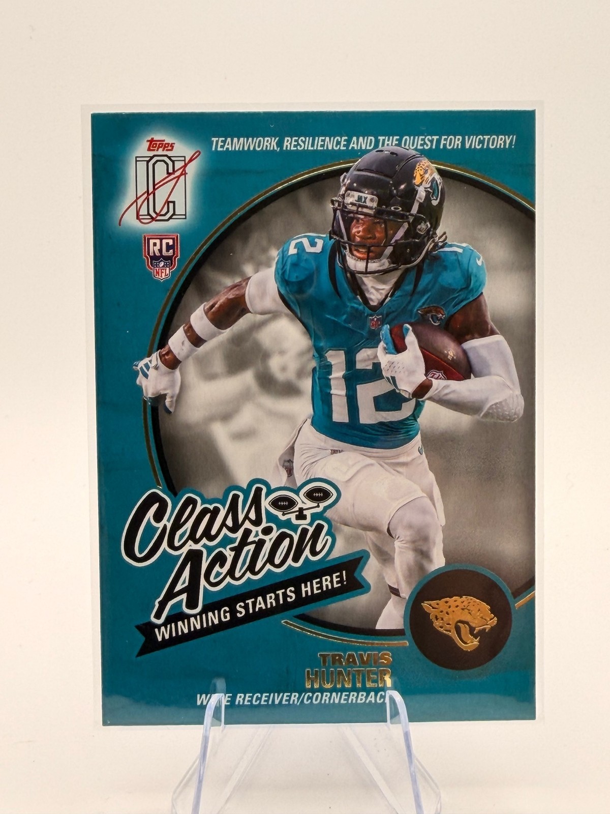 Topps 2025 Topps Signature Class Travis Hunter #CA-15 Class Action