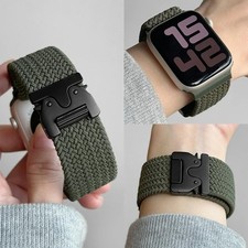 Nylon Band For Apple Watch iWatch Strap Series 10 9 8 7 6 SE 5 Ultra 2 38mm-49mm