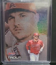 2025 Bowman's Best Mike Trout Pixel Portraits Sp Insert