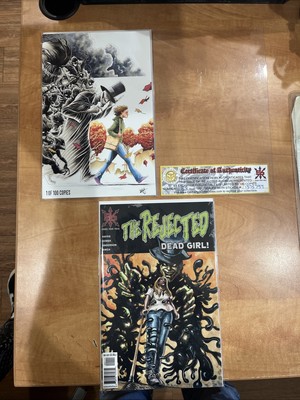 The Rejected Vol 2 #1 + #2 Unwilling Virgin Variant Exclusive Mr Teeth Ltd 100