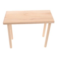 Wooden Hamster Platform: Cage Rest Stand - Perch Chew Toy - Small Animal Play