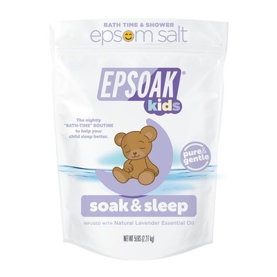 Epsoak Kids 5lb Lavender Soak & Sleep Epsom Salt - San Francisco Salt