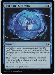 Temporal Cleansing - Foil - March of the Machine