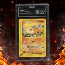 2002 WOTC Expedition Base Set Cubone #103/165 TAG 10 on eBay