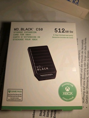 WD_BLACK C50-Speichererweiterungskarte für Xbox - 512GB