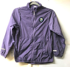 Polarn O. Pyret Sweden Kids Lilac Windbreaker Jacket Size 140 9-10 Years Shell