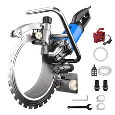 Electric concrete saw 400mm 8800W for wet and dry cutting 110V 3600U/min