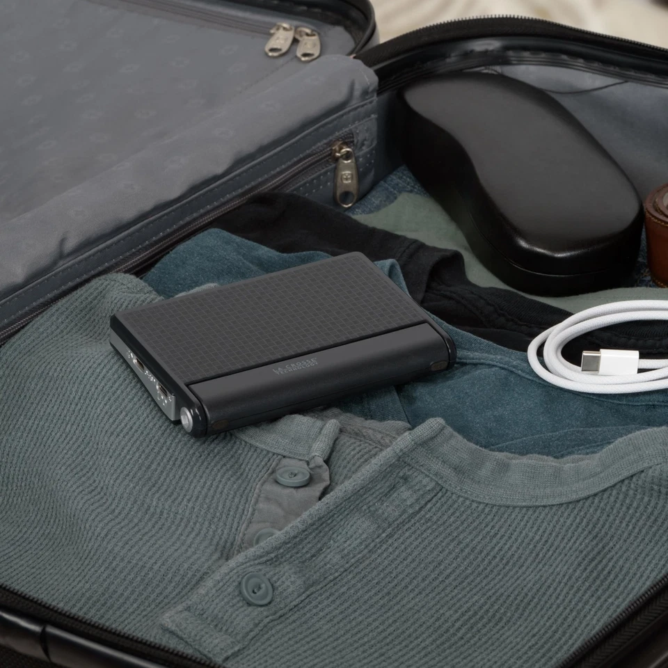 616A-56647-INT Travel Projection Alarm with Fold Out Stand - Image 4 of 4