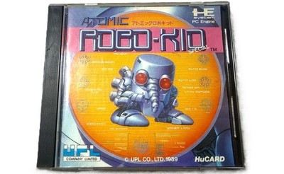 Atomic Robo Kid Special PC Engine HuCARD Shoot Em Up Game Japan Import Tested