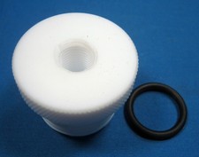 ACE TEFLON ADAPTER #25 THREADS NEW OLD STOCK FREE SHIPPING    1-A