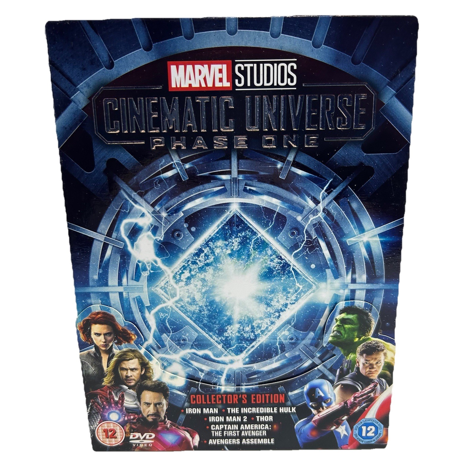 Marvel Phase One DVD Collector’s Edition DVD Boxset with Art Cards & Posters