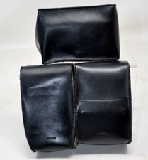 Vintage Canon Leather Flash Case 35mm Cameras 4.5 X 3 X 2 1/4 Lot of 3