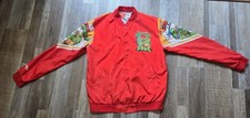 RARE Chalk Line Teenage Mutant Ninja Turtles Satin Jacket Size Large