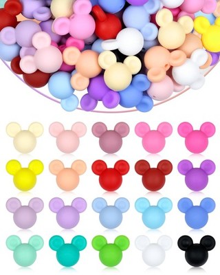 60 PCS FIVEIZERO Focal Beads - Mouse Medium, Mickey Beads_60PCS 