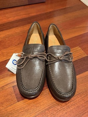 Geox Respira Brown Leather Loafer Shoe Men s Size 42.5
