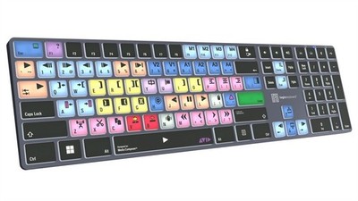 Logickeyboard Avid Media Composer Titan FR PC Tastatur LKB-MCOM4-TPC-FR