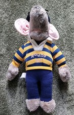 Vintage 1983 Hasbro Roland Rat Superstar Soft Toy Plush  14" good Condition