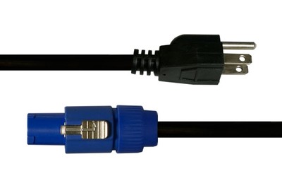Blizzard PC-MAIN-1406 / 6' Powercon Compatible To Grounded Edison Male