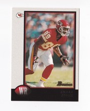 1998 Bowman #102 Andre Rison Kansas City Chiefs Michigan State
