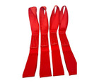 Pack of 4 - Soft Loops Tie Down Straps, 2,500lb Break Strength, 1.00” W x 18" L