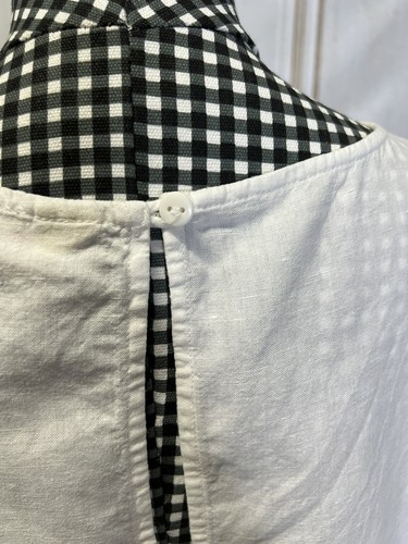 Gorman White Linen Cotton Top Size 10 - Picture 8 of 11