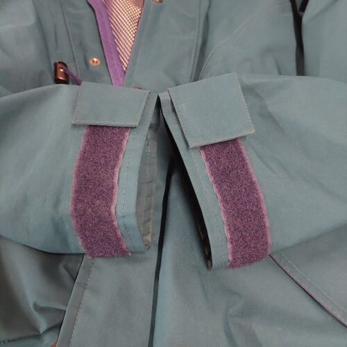 BERGHAUS Goretex giacca cappotto VINTAGE anni 90 CORNICE L.A. piccolo verde con cappuccio RARO - Foto 18 di 23