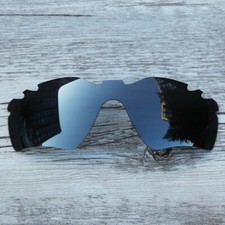 Black Iridium polarized Replacement Lenses for Oakley Radar path vented