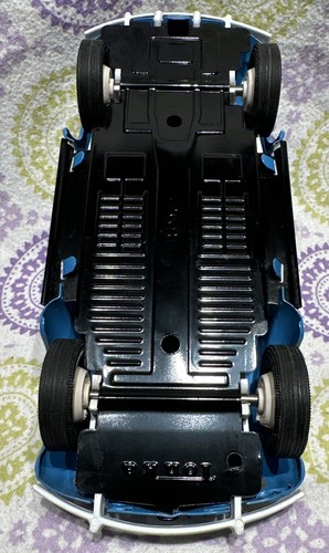 Tonka Volkswagen VW Beetle Bug 52680 Pressed Steel Car Blue - Picture 9 of 14
