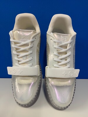 LOUIS VUITTON - SNEAKER LV TRAINER - TRANSPARENT - GRÖSSE 10 - TOP ZUSTAND