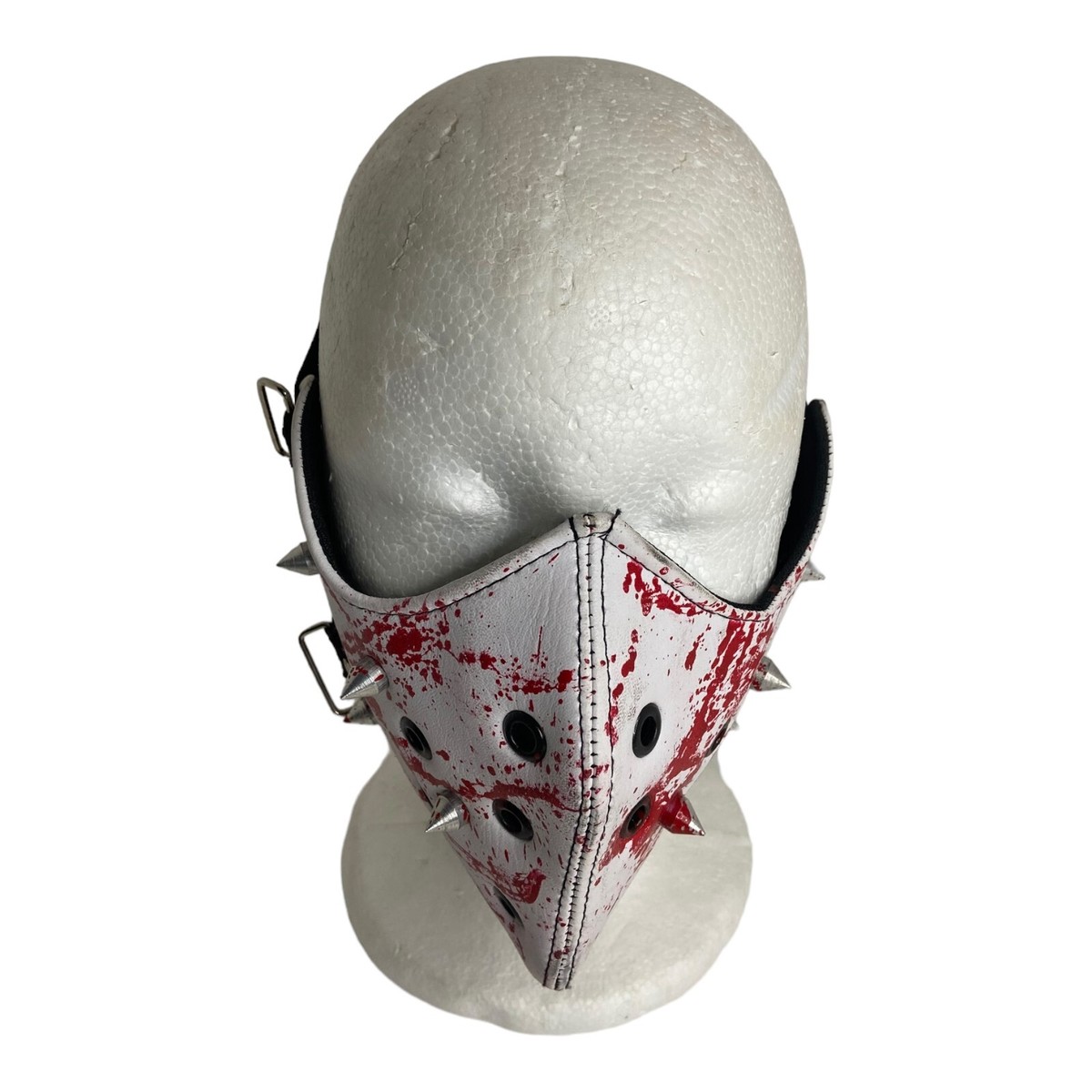 個人装備 Blood-sucking spiked mask Mask Leather Punk Rock