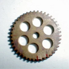 40 Tooth Brass Slot Car Spur Gear 48 Pitch 1/8 Inch Hole Vintage Original NOS