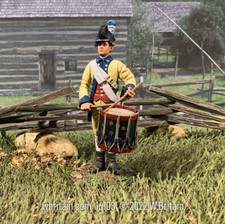 W. Britain 16103 - Washington s Bodyguard Drummer