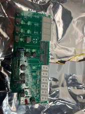 Vintage 80C31 Microprocessor Board with LED Board