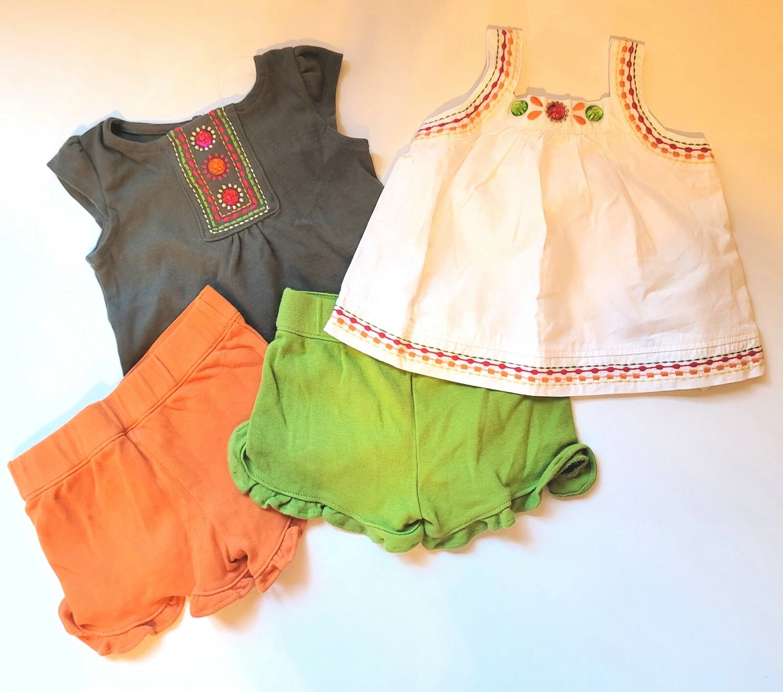 Gymboree 3-6 mo Safari Shorts Sets Retail NWT 2011