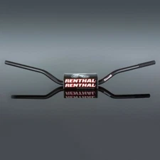 Renthal Fatbar Handlebar RC High Bend 1-1/8" 28.6mm Black 609-01-BK NEW