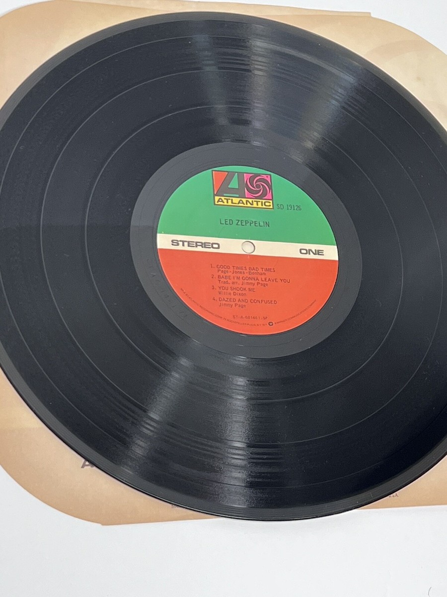 LED ZEPPELIN★IV UK Atlantic Red/Maroon オ Led Zeppelin IV – Red/Plum Atlantic…all 5 label variations