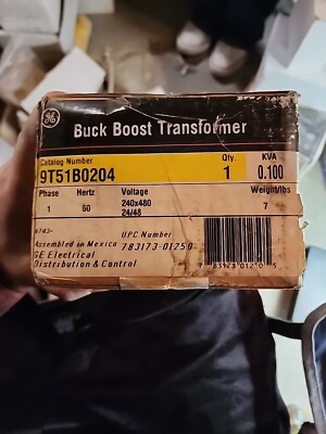 Ge Buck Boost Transformer 9t51b0204