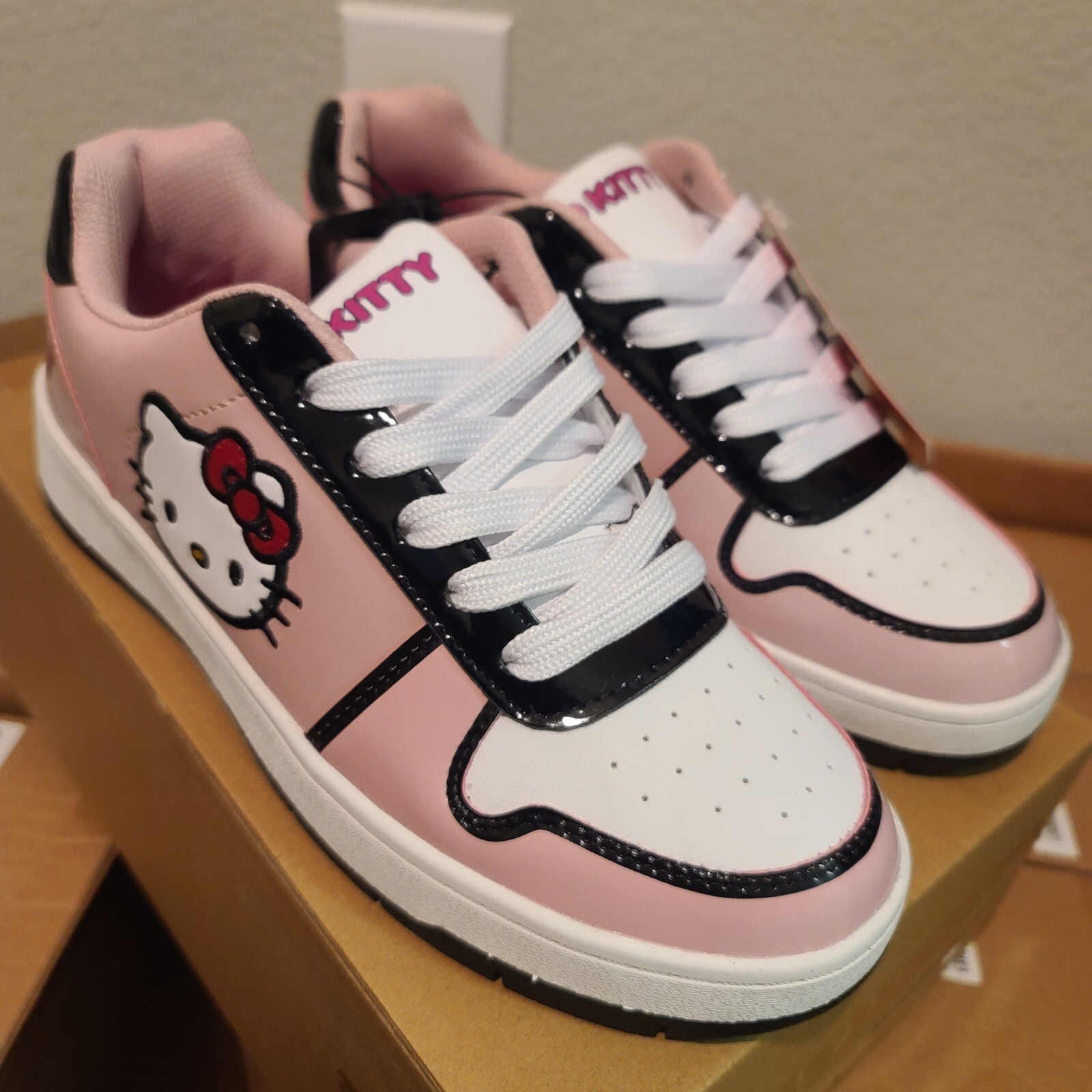 Hello Kitty Women's Pink Sneakers by Sanrio Official