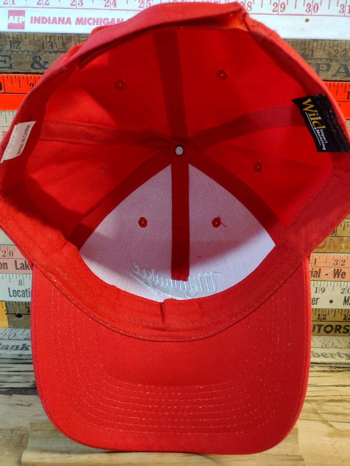 Milwaukee tools red hat~cap hook n loop adjustabl… - image 7