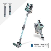 Tower T513011 VL70 Cordless 3-in-1 Pole Vacuum Cleaner, 29.6V Li-ion, Aqua Blue