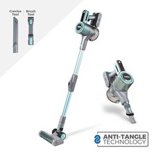 Tower T513011 VL70 Cordless 3-in-1 Pole Vacuum Cleaner, 29.6V Li-ion, Aqua Blue