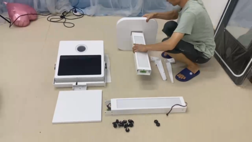 Portable Magic Mirror Photobooth 15.6 in Touch Screen Selfie Machine Photobooth - Video 1 of 1