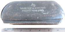 Glasses Case Well Made, Collectible AO Unique Rare Antique Hinged Metal Goggles