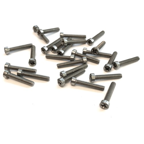 (PKG of 25) 6-32 x 3/4” Machine Screw, Phillips Fillister Head, Stainless Steel - Afbeelding 2 van 2