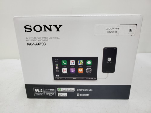 Sony XAV-AX150 Bluetooth 7" Android Auto Apple CarPlay Multimedia USB Aux 55w x4 - Imagen 5 de 11