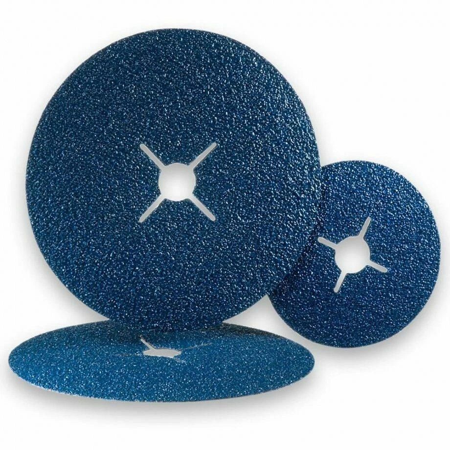 VARIOUS 115MM Zirconiated Sanding Fibre Discs 1 x BOX 25