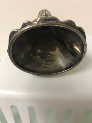 Vintage PEWTER Choir Boy/Girl Candle Holder Small Figure 3" T Marked ITALY - Picture 6 of 6
