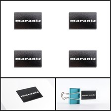 marantz logo badge Sticker Decal DIY waterproof 40.1mm 1.58" X24.1mm 0.95" 
